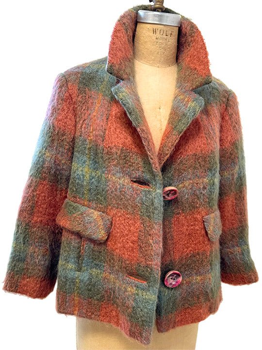 60's MOHAIR BOXY CAR COAT – Burning Torch Online Boutique