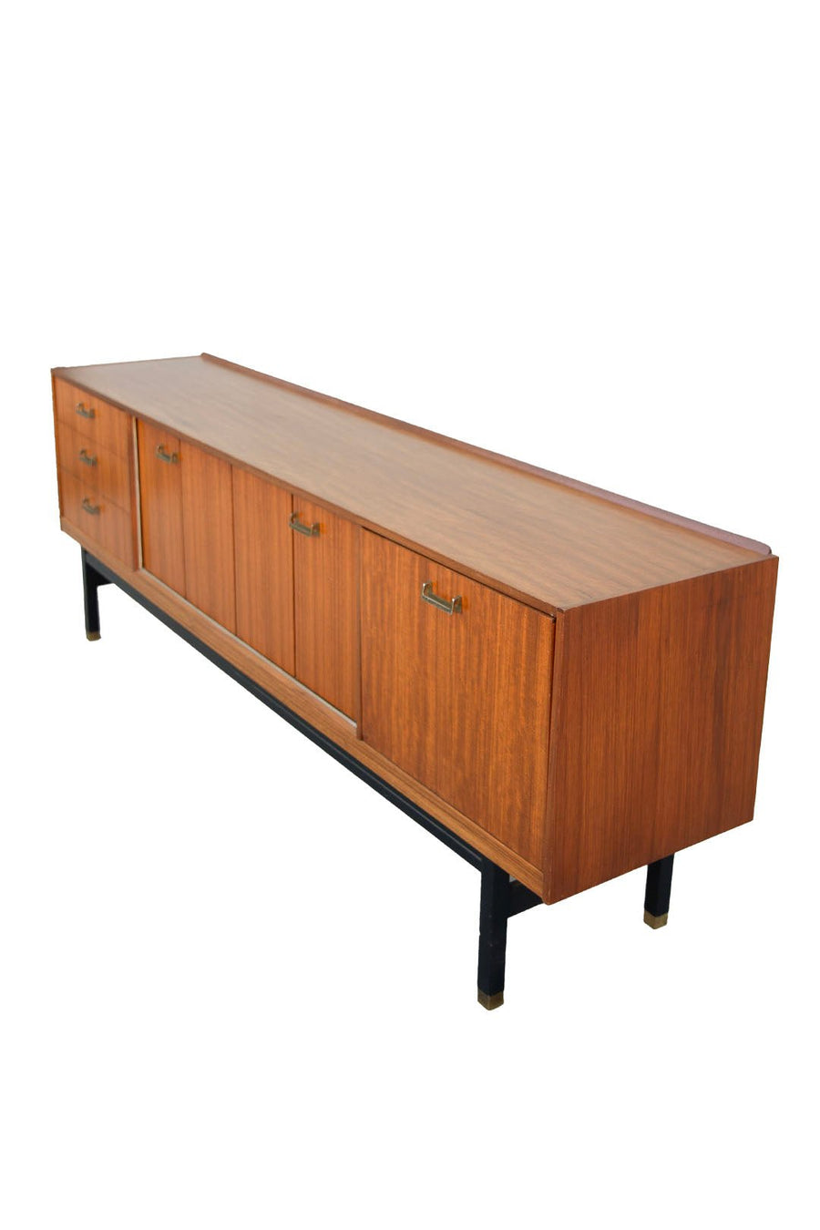 1950's Long Teak Sideboard by D Gomme - Burning Torch Online Boutique