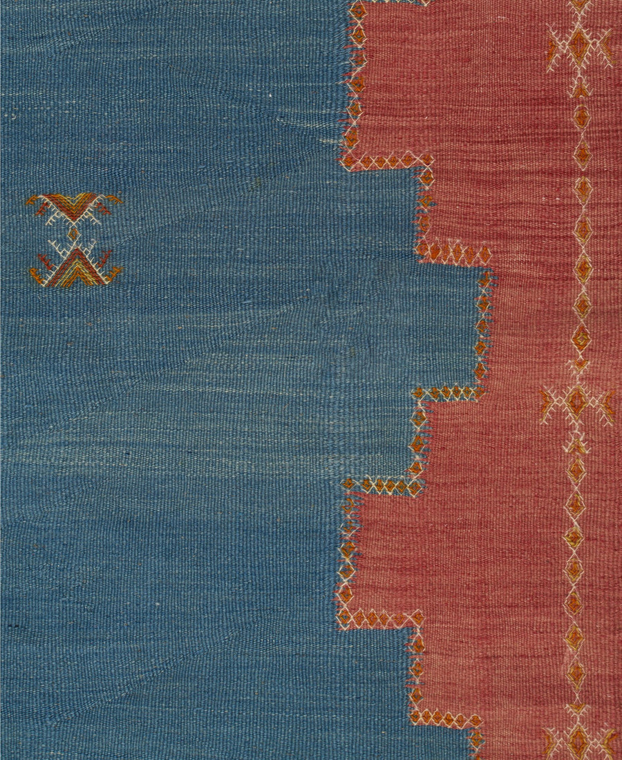 Moroccan Handwoven Zemmour Rug - Burning Torch Online Boutique