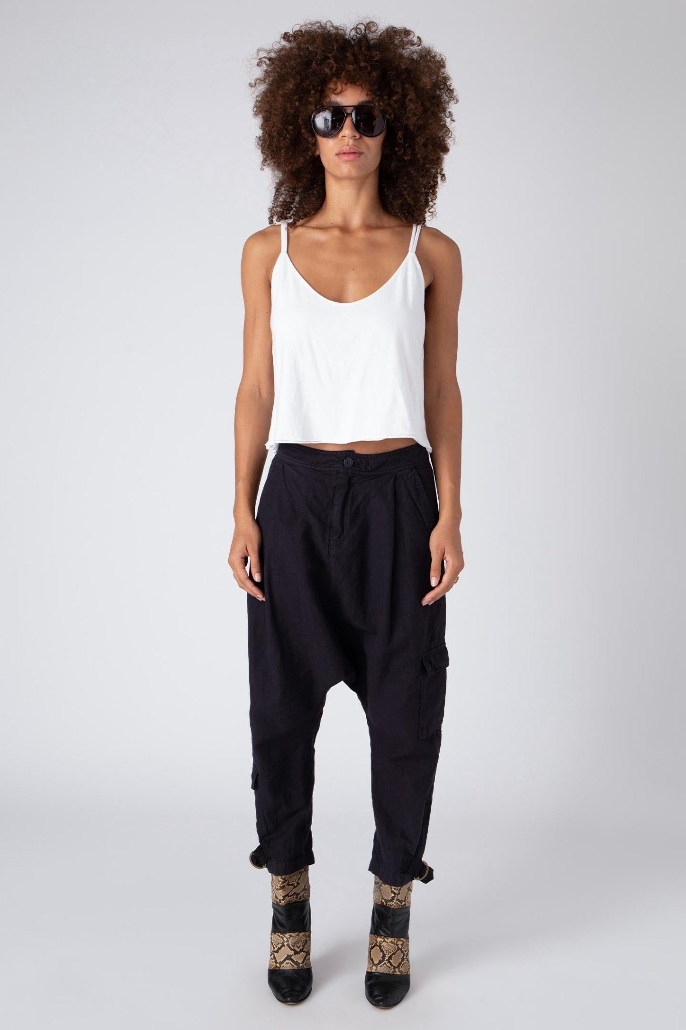 PARADOX DROP CROTCH PANT VINTAGE BLACK Burning Torch Online