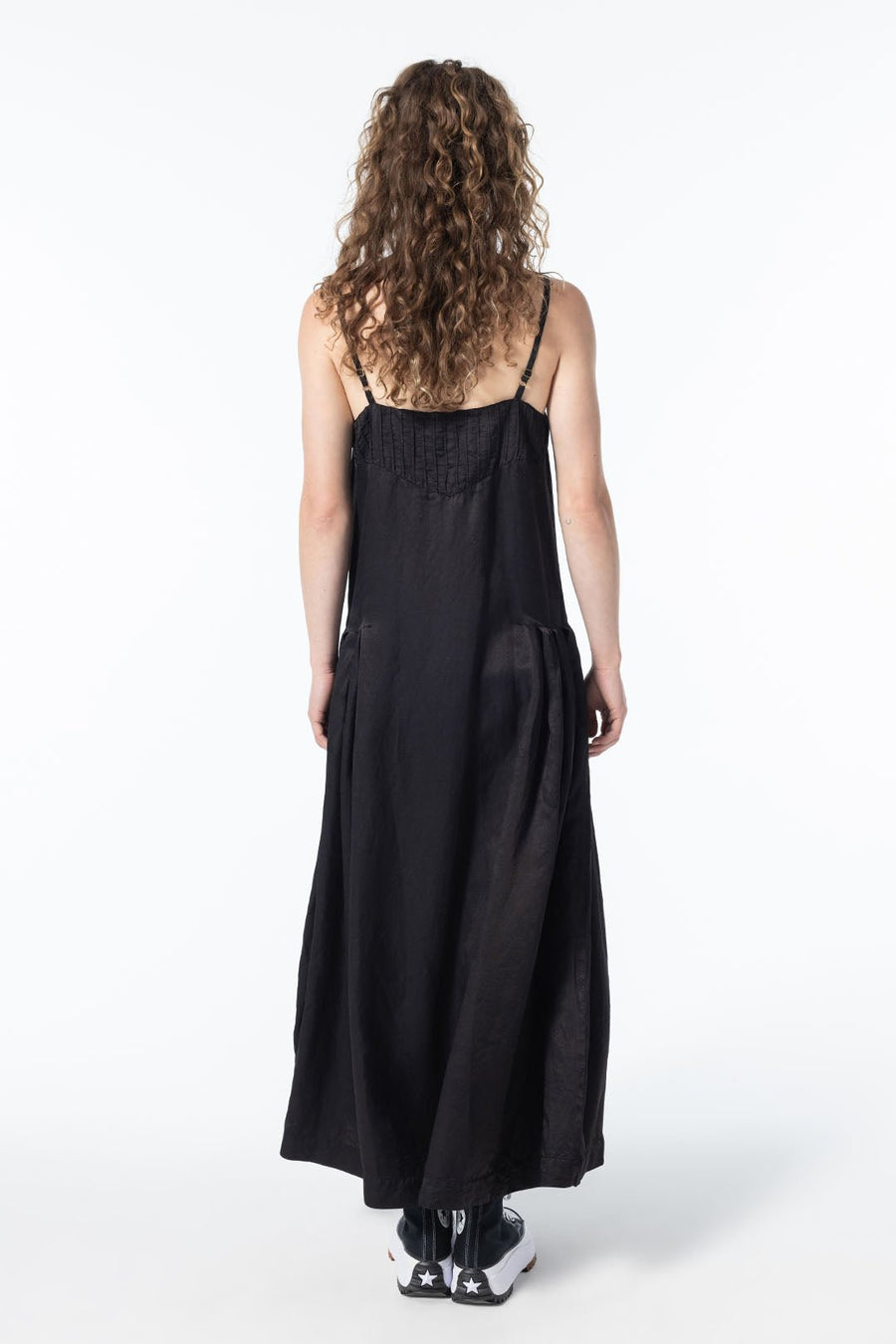 WALLACE DROP WAIST DRESS, BLACK - Burning Torch Online Boutique