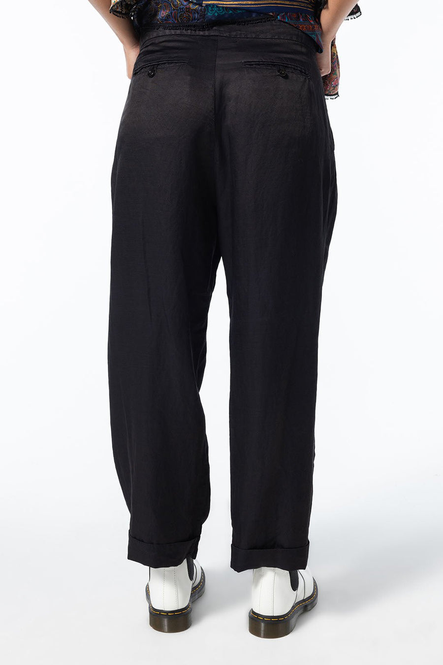 WALLACE TROUSERS, BLACK - Burning Torch Online Boutique