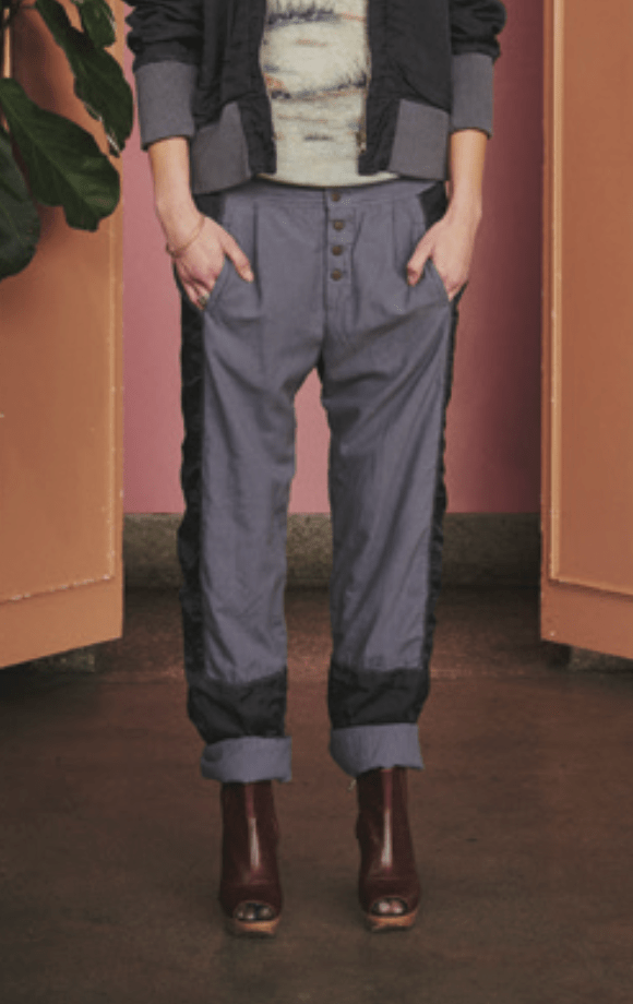 10163 HUNTER BUTTON PANT , sample - Burning Torch Online Boutique