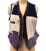30's FRENCH VINTAGE WORKWEAR CORDUROY VEST - Burning Torch Online Boutique
