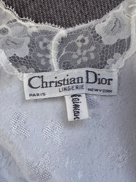Christian Dior Lace Night Gown , 70's – Burning Torch Online Boutique