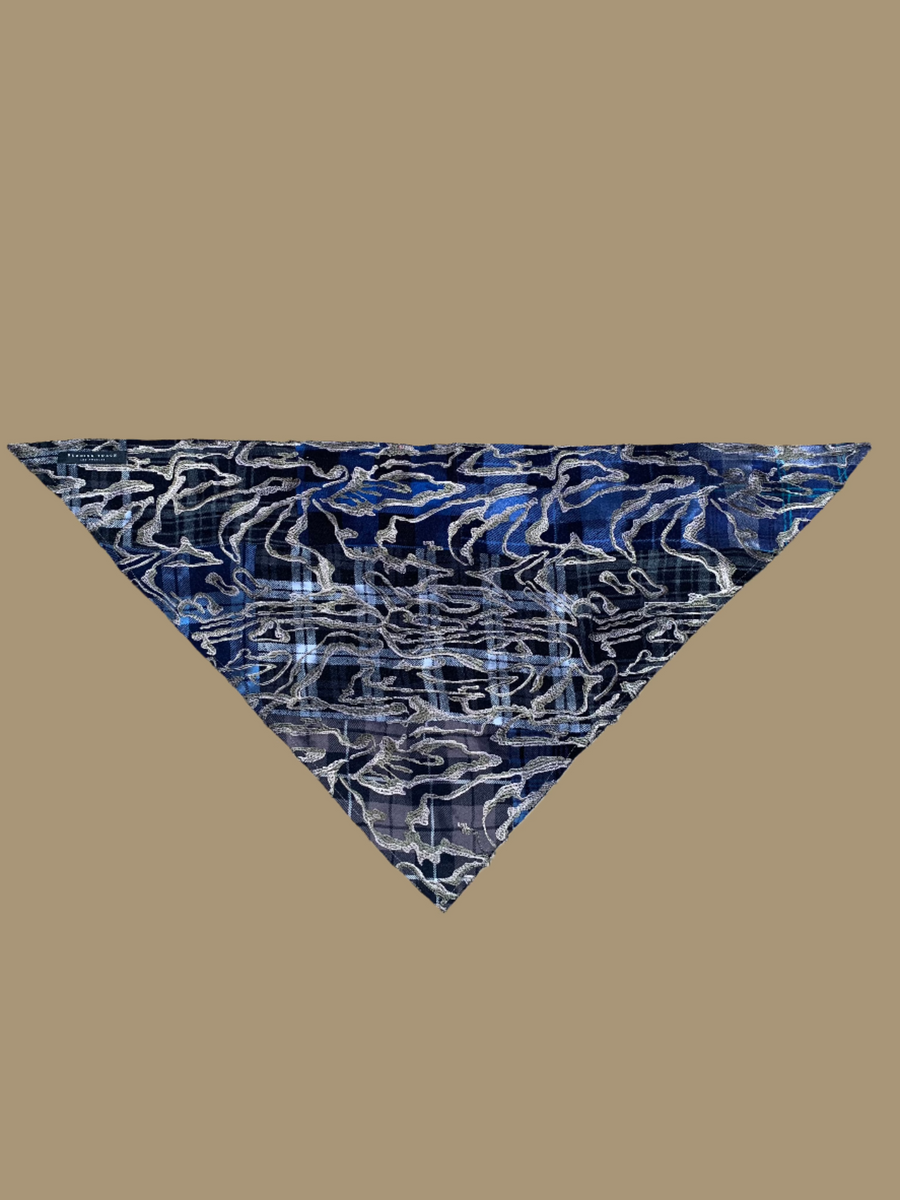 THE DRYAD TRIANGLE DOG SCARF SMALL, MULTI