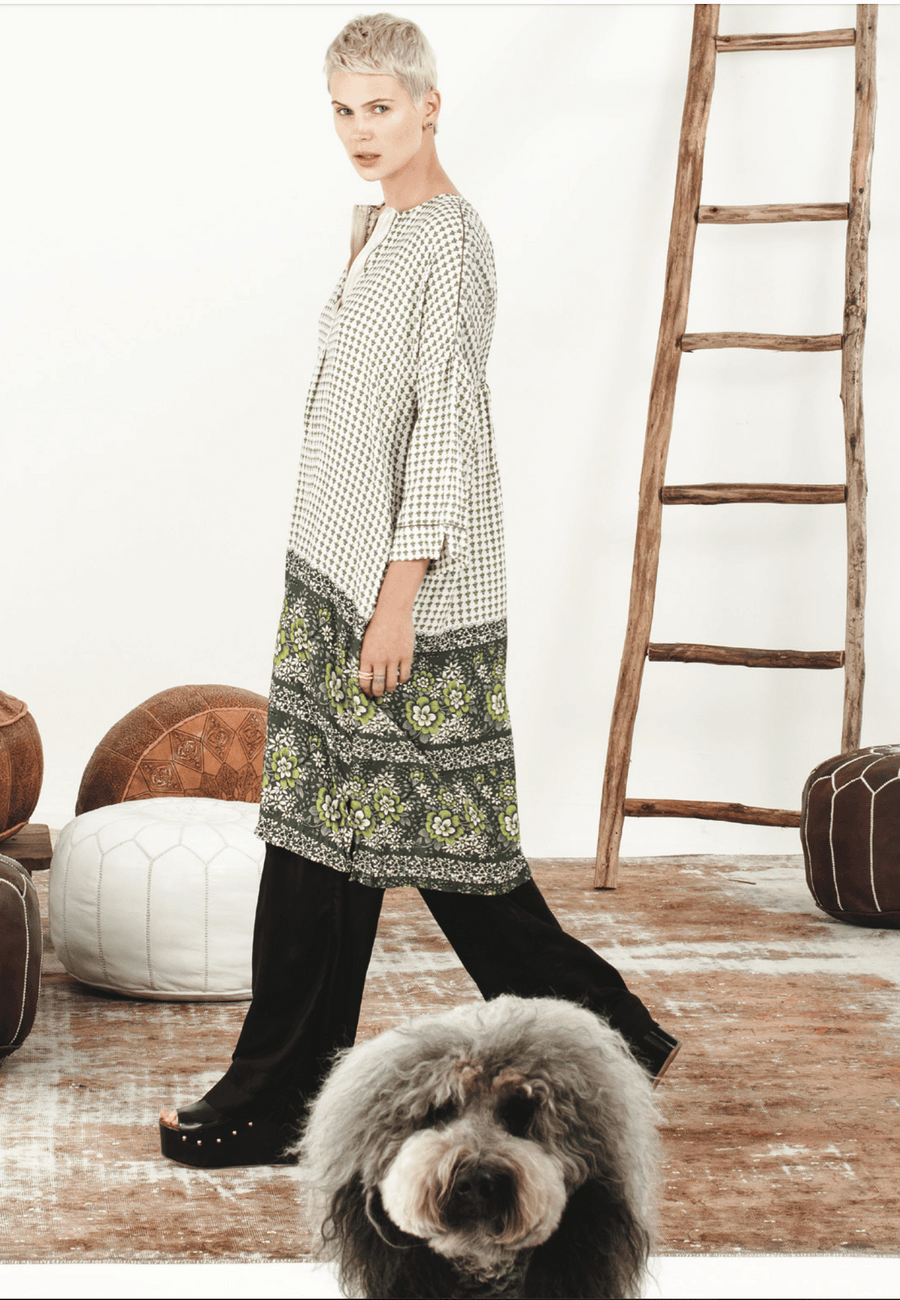 AMBER CAFTAN, SAMPLE, MULTI - Burning Torch Online Boutique