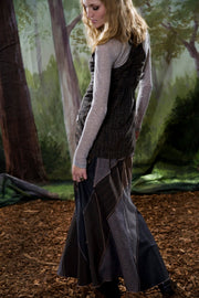 AUTUMN COLLAGE MAXI SKIRT, MULTI, SAMPLE - Burning Torch Online Boutique