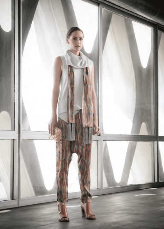 CHIASMA DROP CROTCH PANTS, SAMPLE, MULTI - Burning Torch Online Boutique