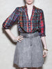 DRAGONFLY BLOUSE, MULTI, SAMPLE - Burning Torch Online Boutique