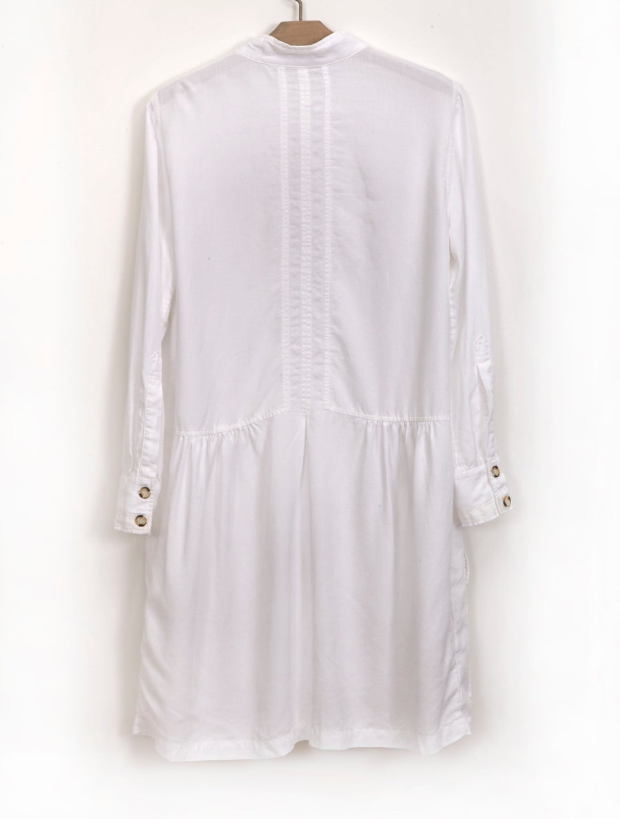 DRIFTER DRESS, SAMPLE, WHITE - Burning Torch Online Boutique