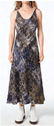DRYAD BIAS DRESS, SAMPLE, MULTI - Burning Torch Online Boutique