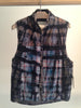 KETCHIKAN UPCYCLED COTTON VEST, MULTI, SAMPLE - Burning Torch Online Boutique