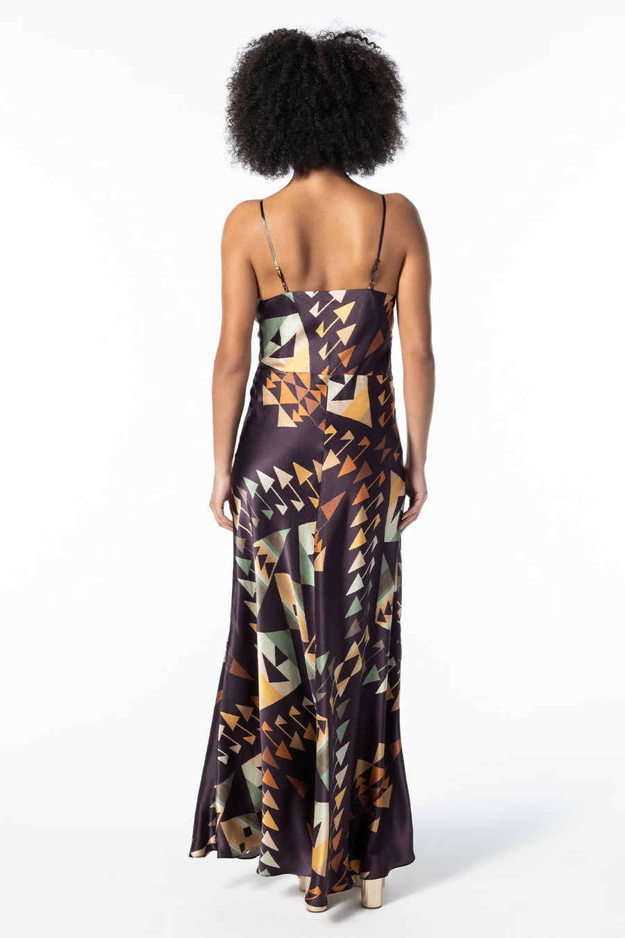 LABYRINTH BIAS MAXI DRESS SAMPLE 30580, MULTI - Burning Torch Online Boutique