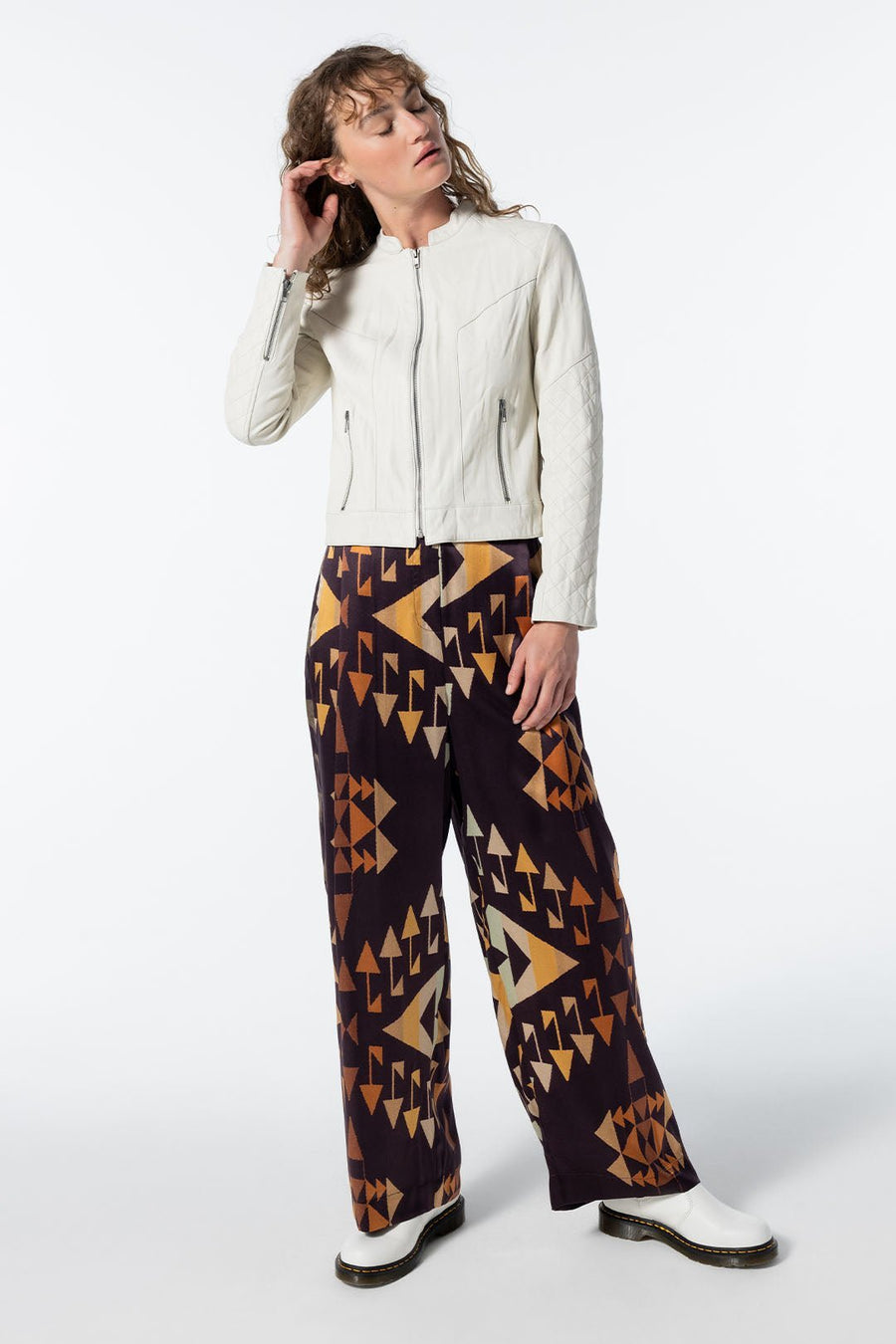 LABYRINTH WIDE LEG PANT SAMPLE 10384, MULTI - Burning Torch Online Boutique