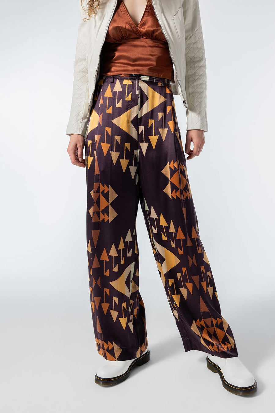 LABYRINTH WIDE LEG PANT SAMPLE 10384, MULTI - Burning Torch Online Boutique
