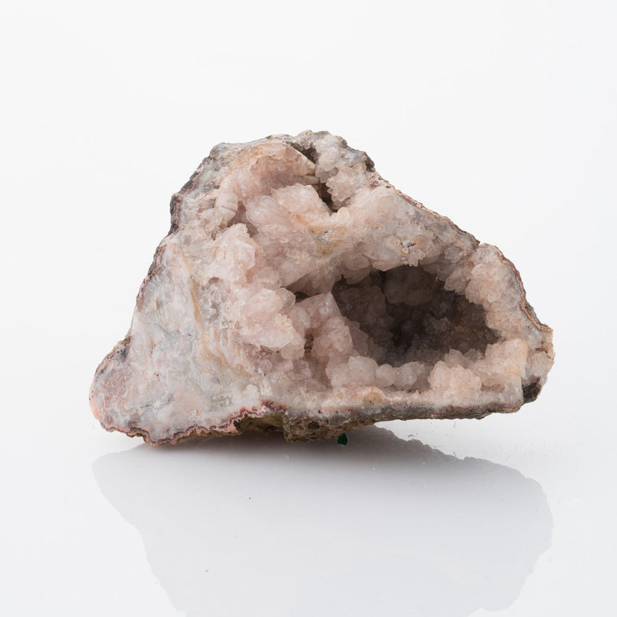 Pink Triangle Geode - Burning Torch Online Boutique