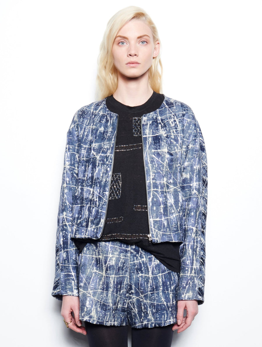 QUARRY SHORT JACKET - MULTI - SAMPLE - Burning Torch Online Boutique