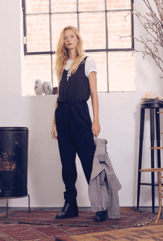 Repose Overalls Washed Black - Sample - Black - Burning Torch Online Boutique