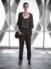 REVEAL LONG SLEEVE JACKET, SAMPLE, BLACK - Burning Torch Online Boutique