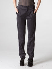 SALON PANT, GUNMETAL, SAMPLE - Burning Torch Online Boutique