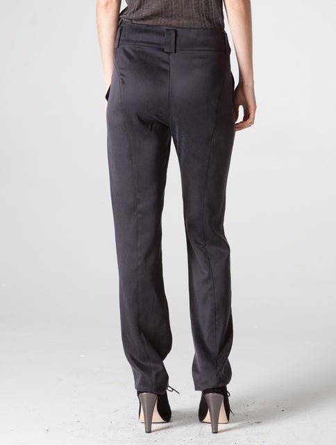SALON PANT, GUNMETAL, SAMPLE - Burning Torch Online Boutique