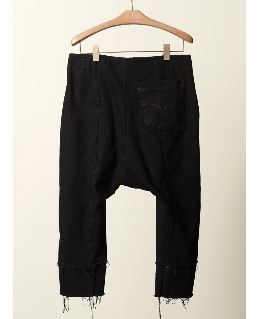 Wabi - Sabi Drop Crotch Upcycled Levi - Burning Torch Online Boutique