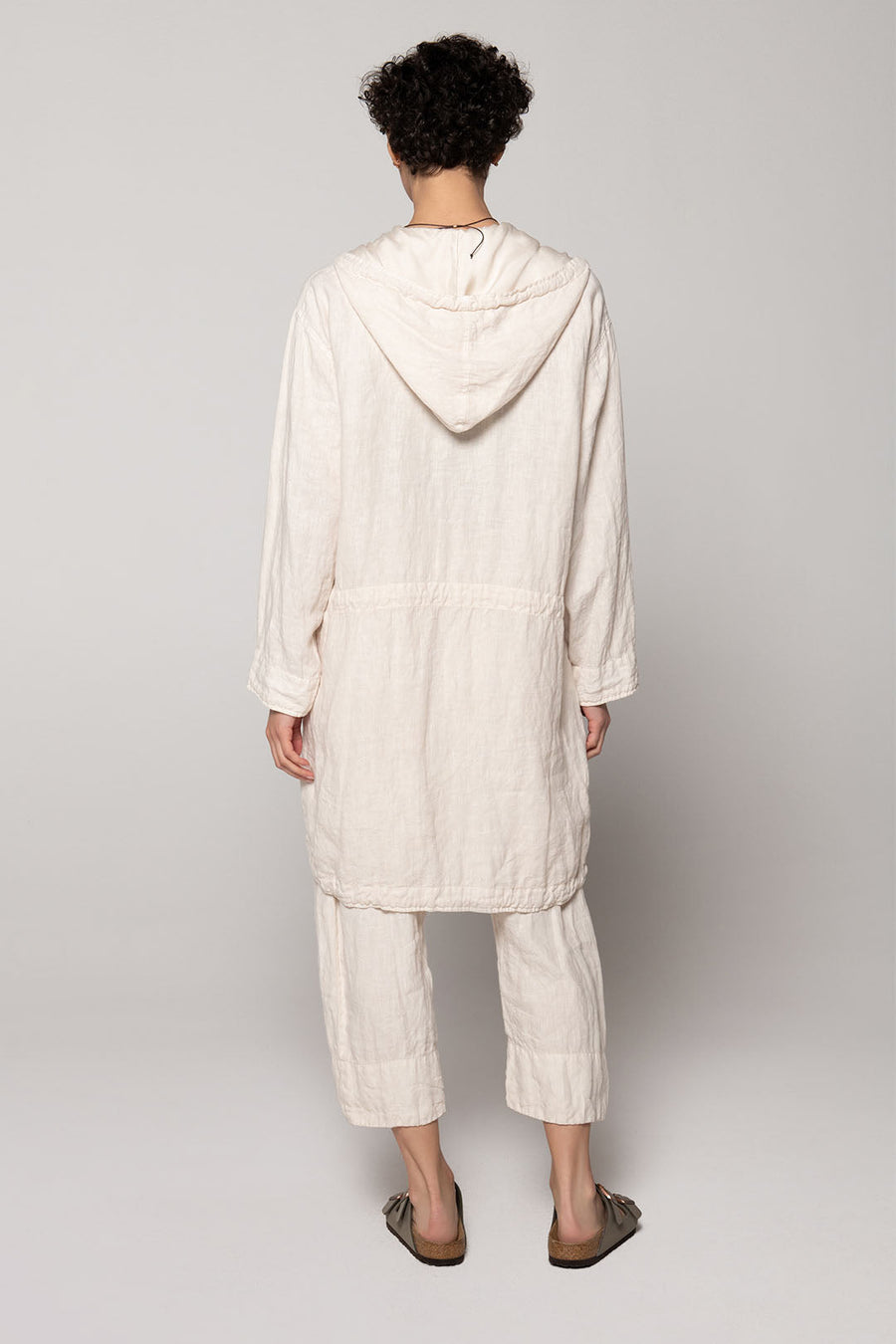 LIGHT HOUSE HOODIE, PARCHMENT - SAMPLE