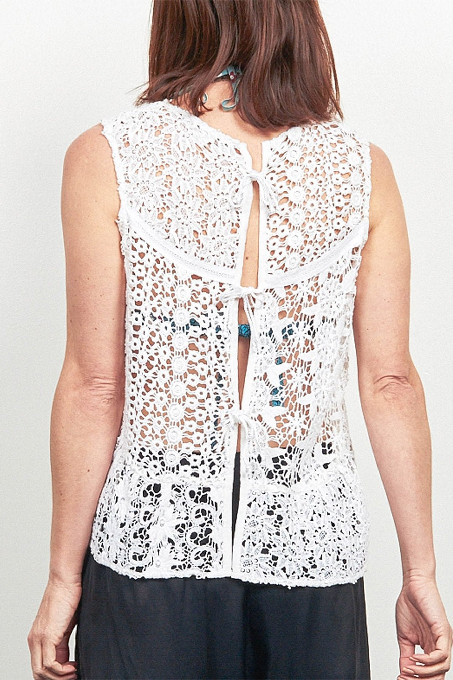 71747 GARDENIA TANK TOP - SAMPLE 71747 - Burning Torch Online Boutique