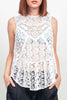 71747 GARDENIA TANK TOP - SAMPLE 71747 - Burning Torch Online Boutique