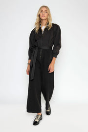AGRAS JUMPSUIT, SAMPLE - BLACK - Burning Torch Online Boutique