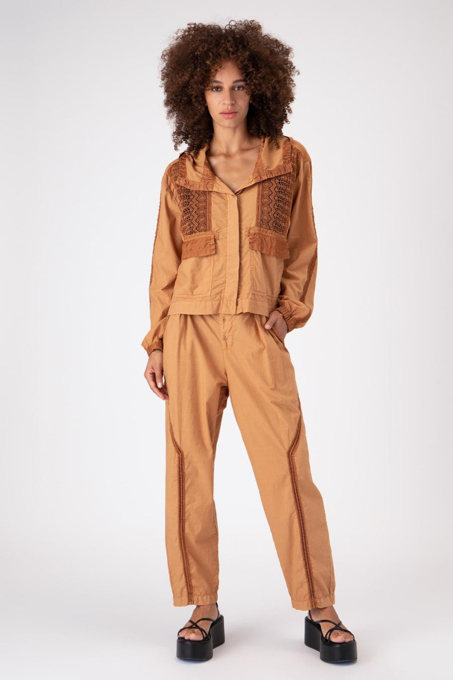 ALEXANDRIA TROUSERS, AMBER - Burning Torch Online Boutique