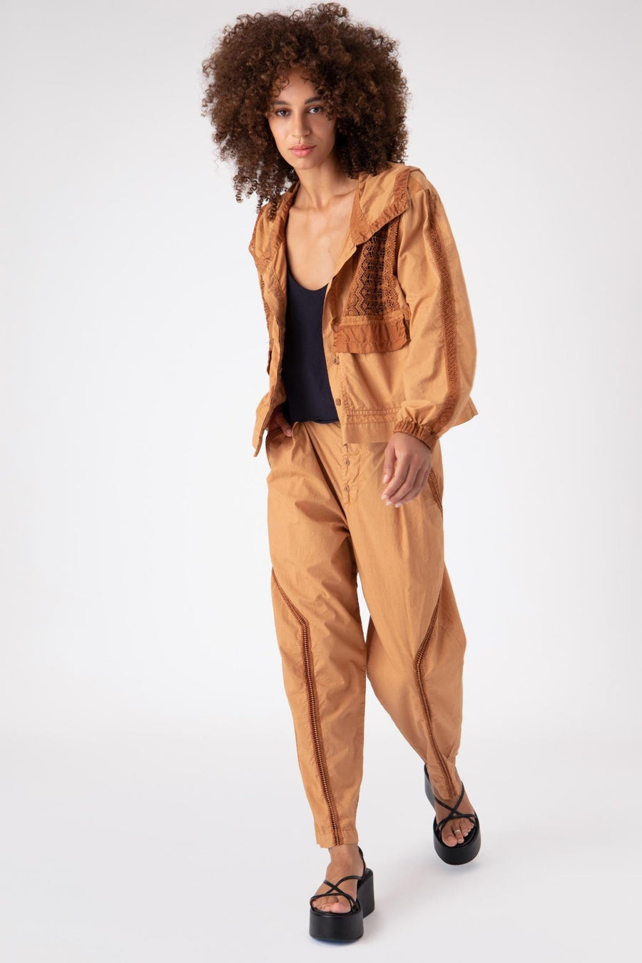 ALEXANDRIA TROUSERS, AMBER - Burning Torch Online Boutique