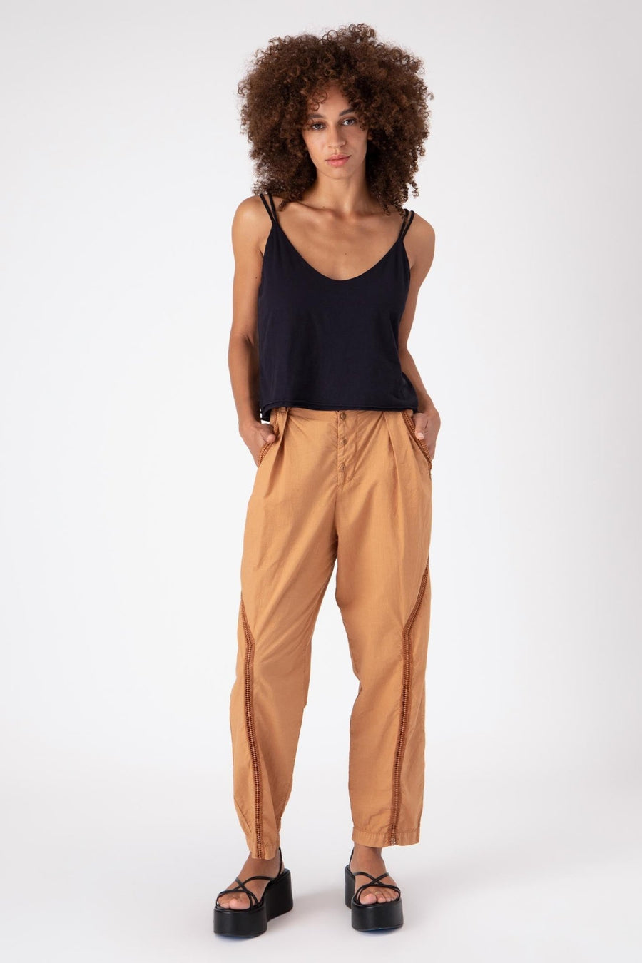 ALEXANDRIA TROUSERS, AMBER - Burning Torch Online Boutique