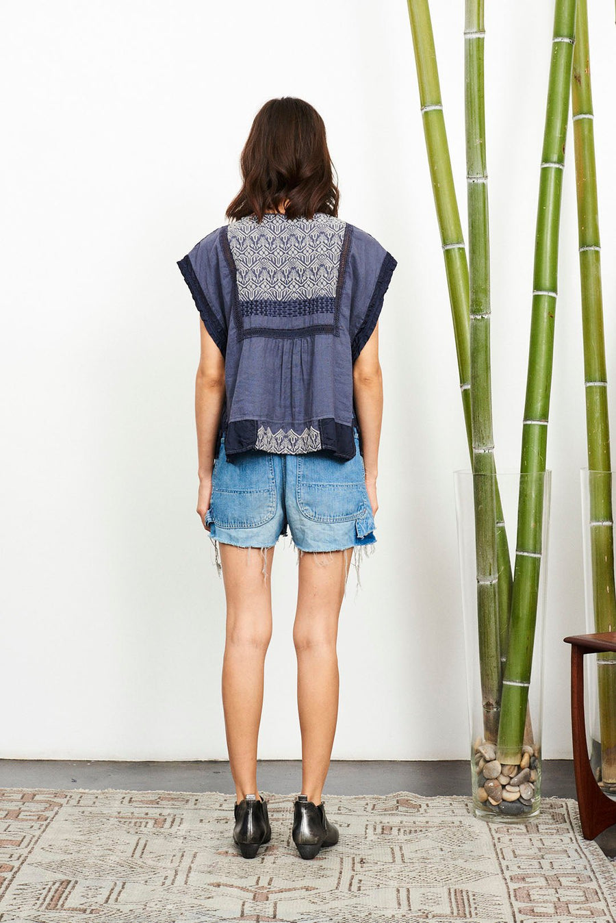 Aspen Popover, Midnight - Burning Torch Online Boutique