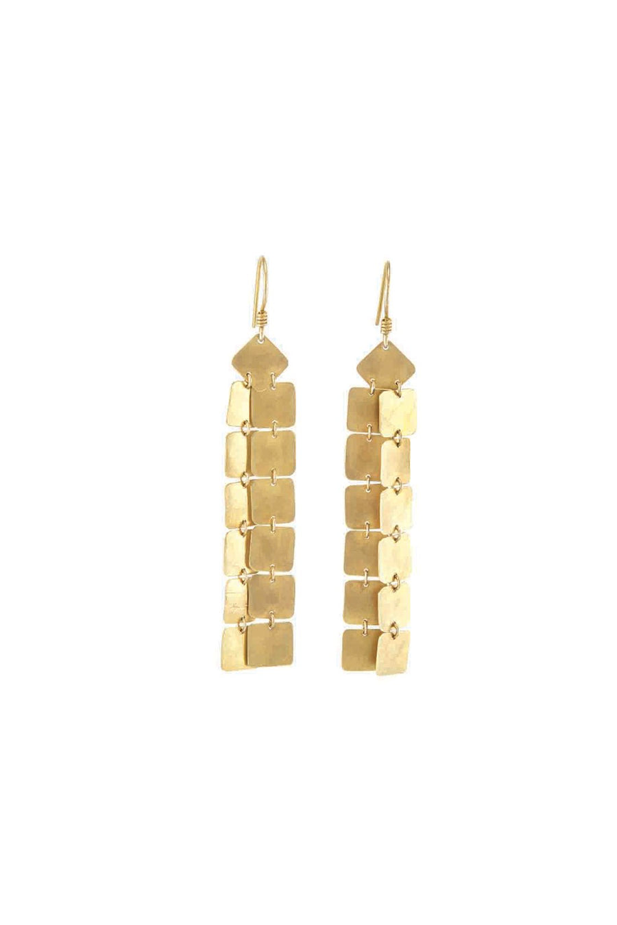 ATHENA EARRINGS, GOLD - Burning Torch Online Boutique