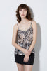 AURORA SILK PRINT CAMISOLE - SAMPLE - CLOUD - Burning Torch Online Boutique