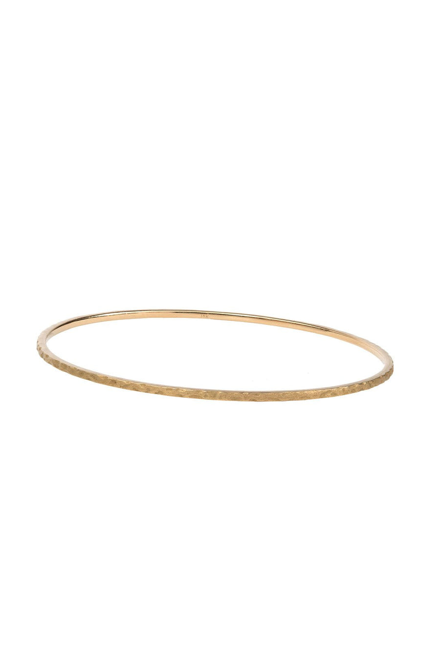 BANGLE HAMMERED 18KT - Burning Torch Online Boutique