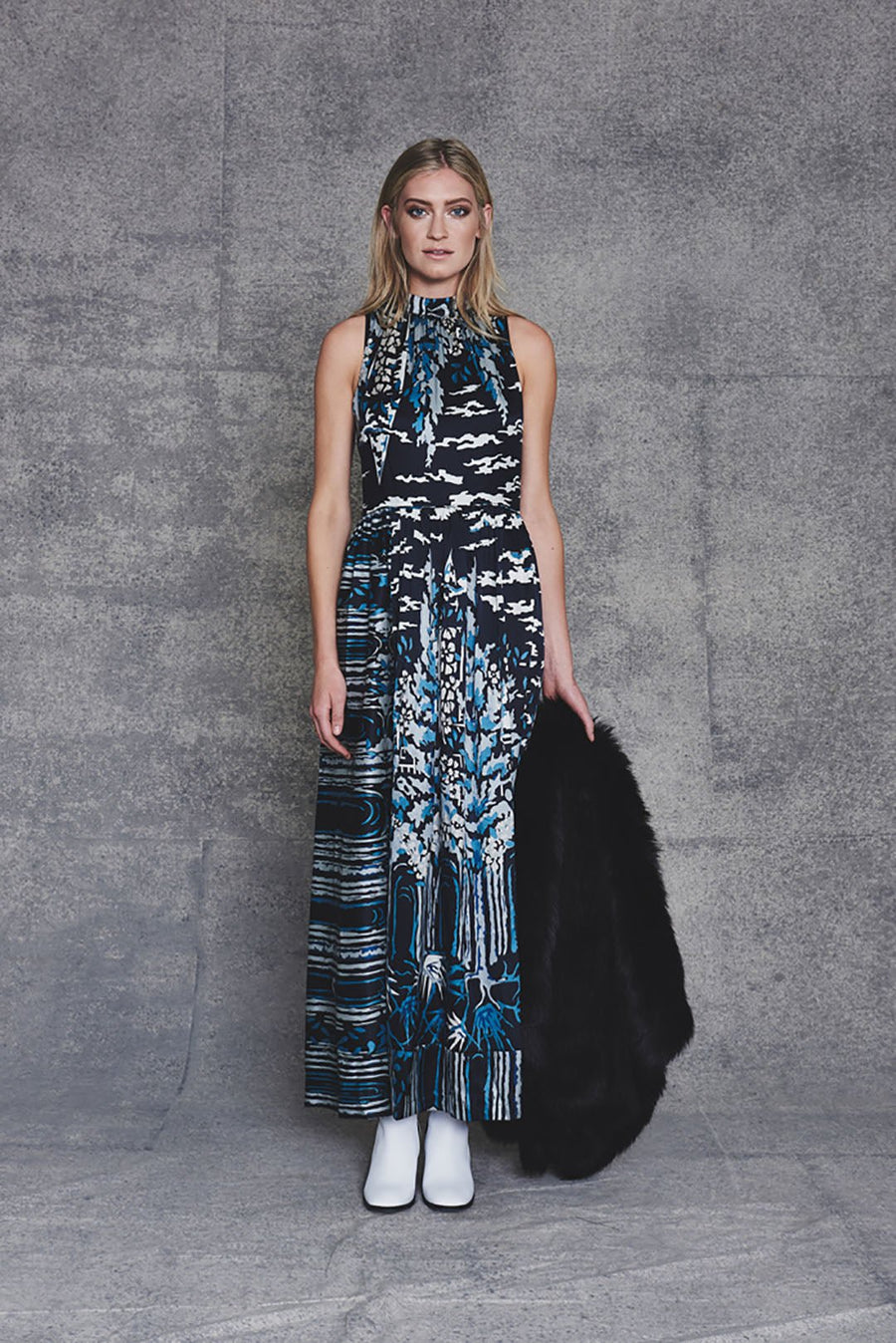 BUTCHART MAXI DRESS - MULTI - SAMPLE - Burning Torch Online Boutique