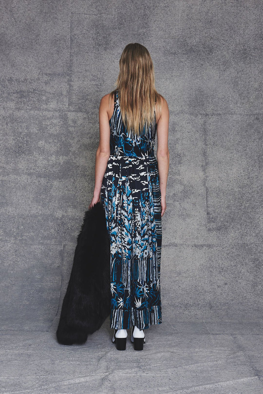 BUTCHART MAXI DRESS - MULTI - SAMPLE - Burning Torch Online Boutique