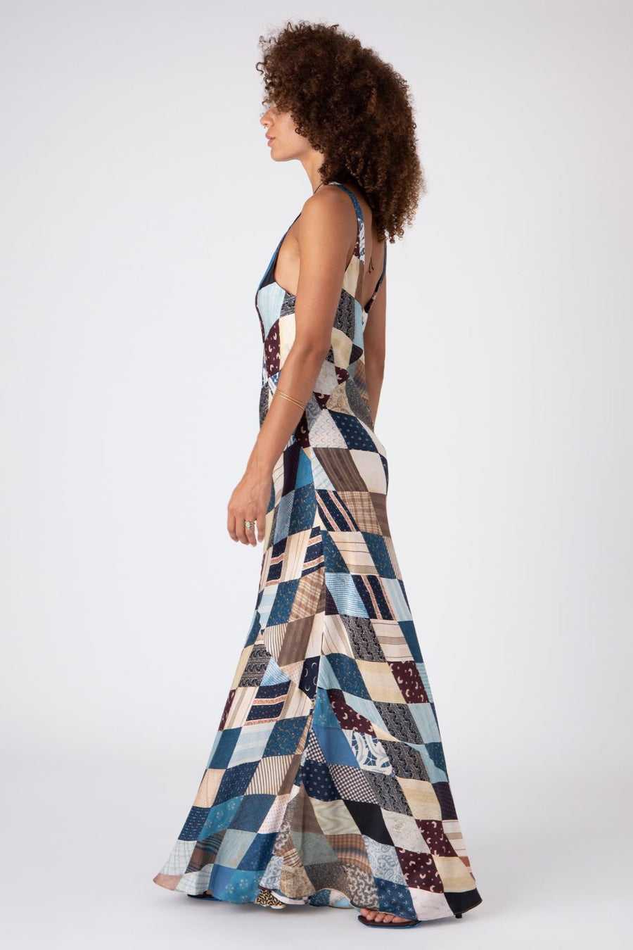 CALDER BIAS MAXI DRESS, MULTI - Burning Torch Online Boutique