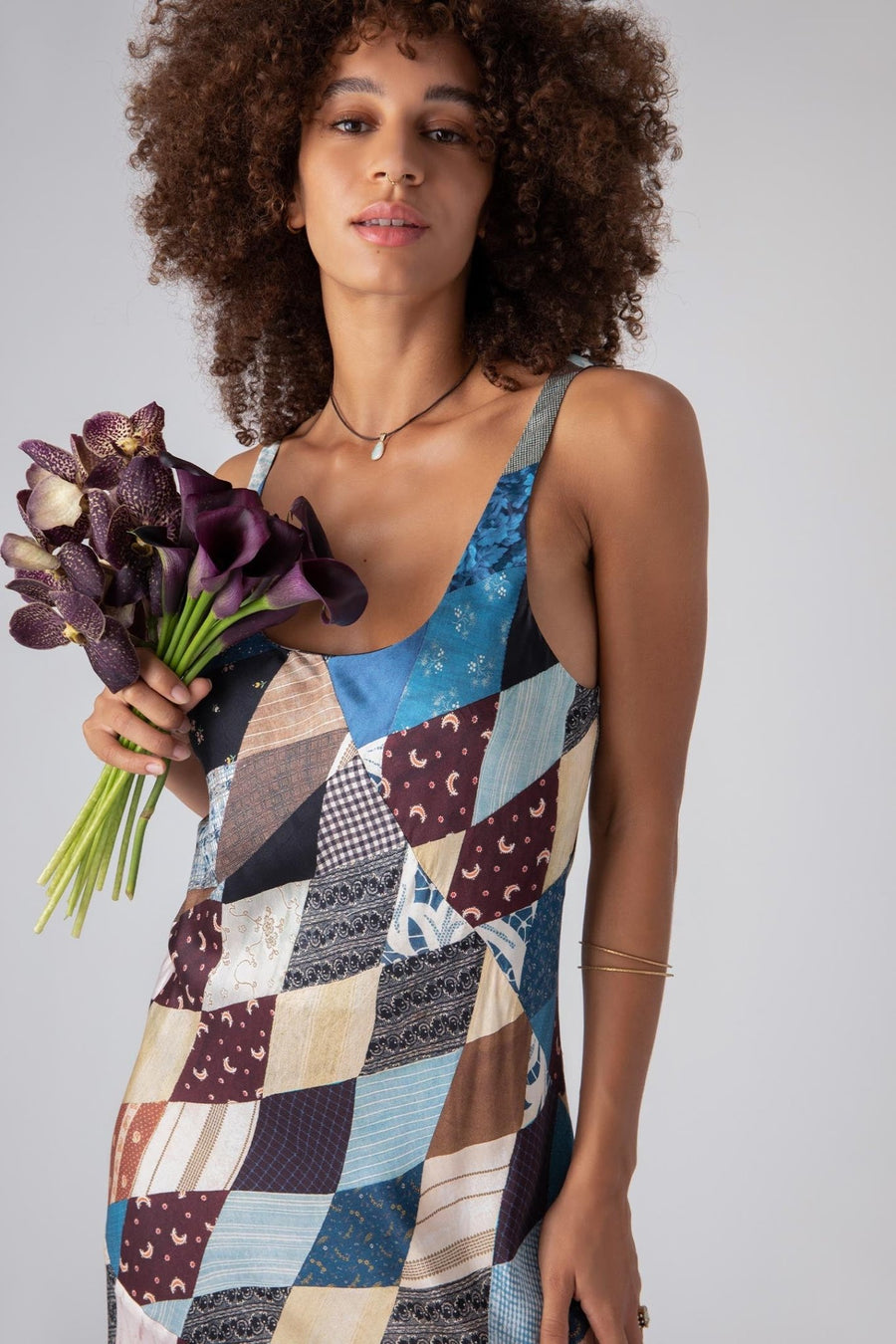 CALDER BIAS MAXI DRESS, MULTI - Burning Torch Online Boutique