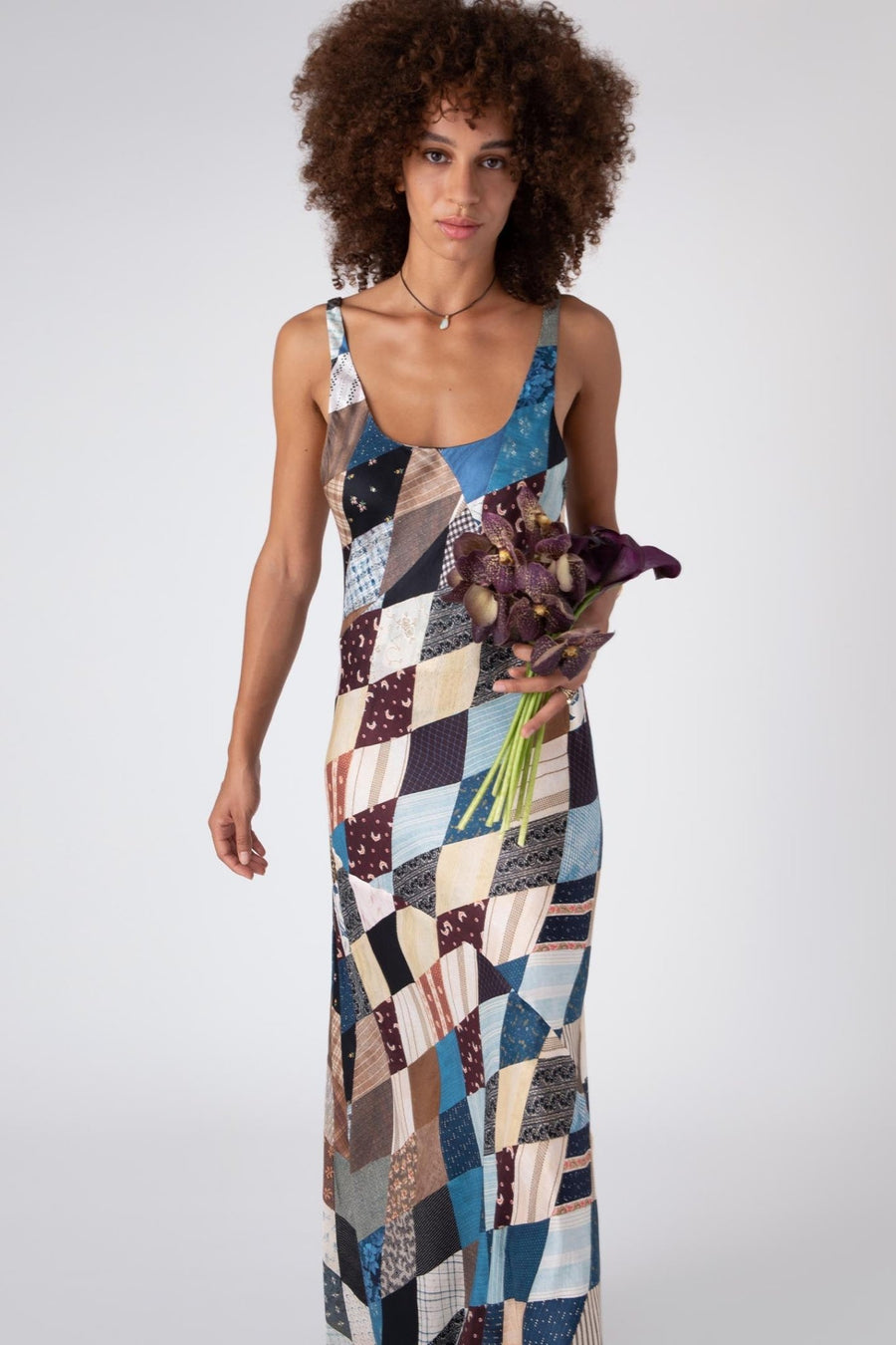 CALDER BIAS MAXI DRESS, MULTI - Burning Torch Online Boutique