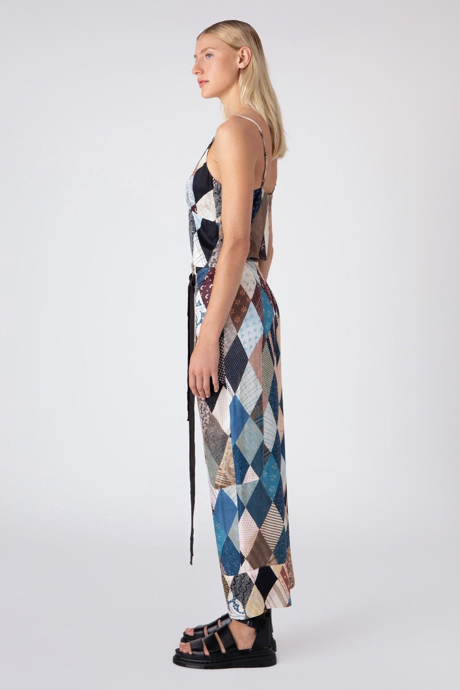 CALDER WIDE LEG TROUSER, MULTI - Burning Torch Online Boutique