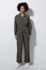 CAPSULE LONG SLEEVE JUMPSUIT, ARMY - Burning Torch Online Boutique