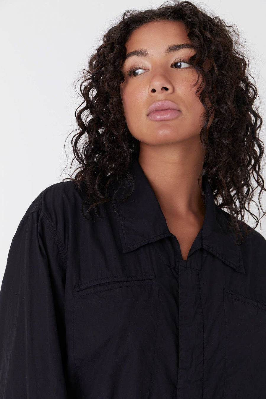 CAPSULE LONG SLEEVE JUMPSUIT, VINTAGE BLACK - Burning Torch Online Boutique
