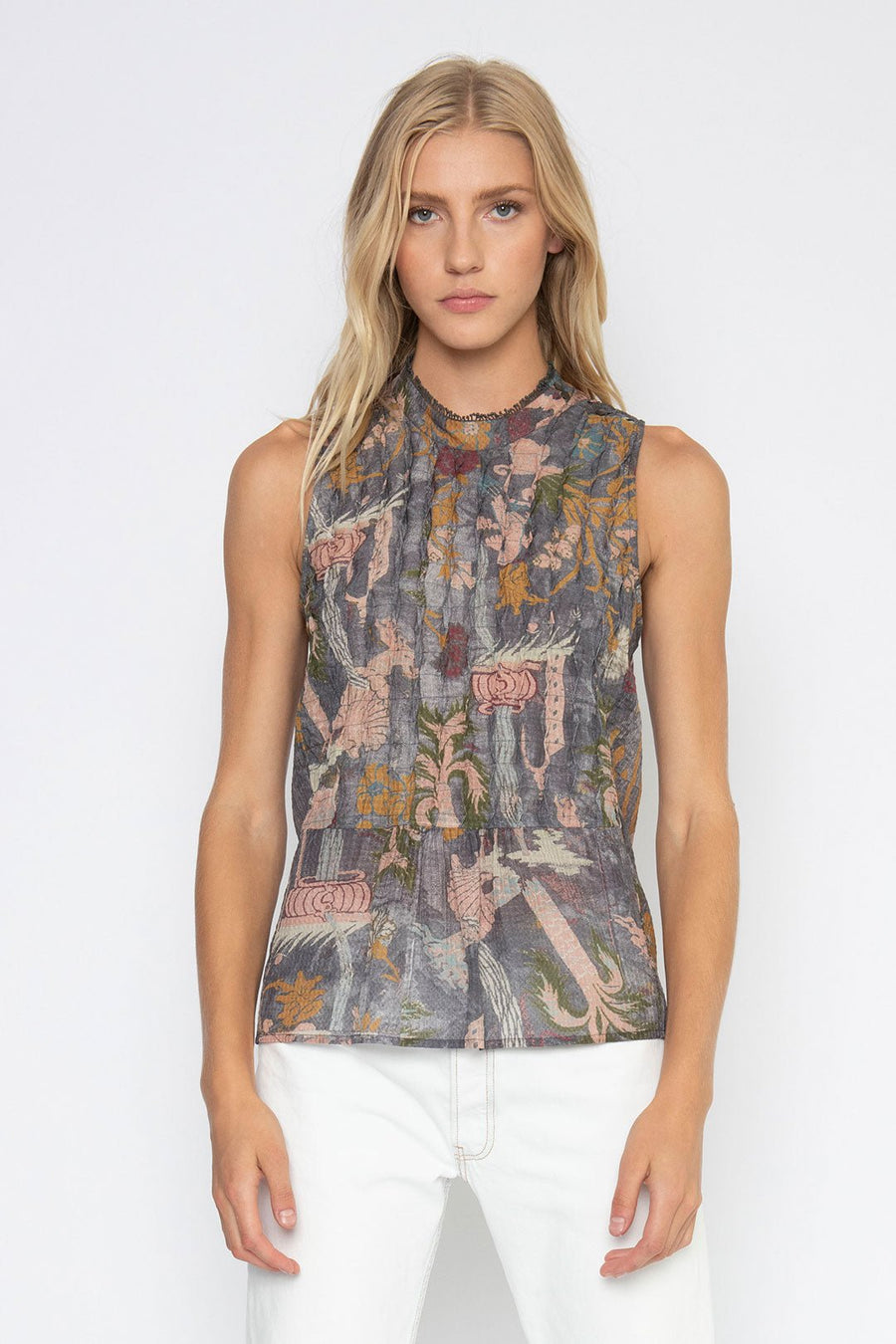 CARLOTTA SHORT SLEEVE TOP - Burning Torch Online Boutique