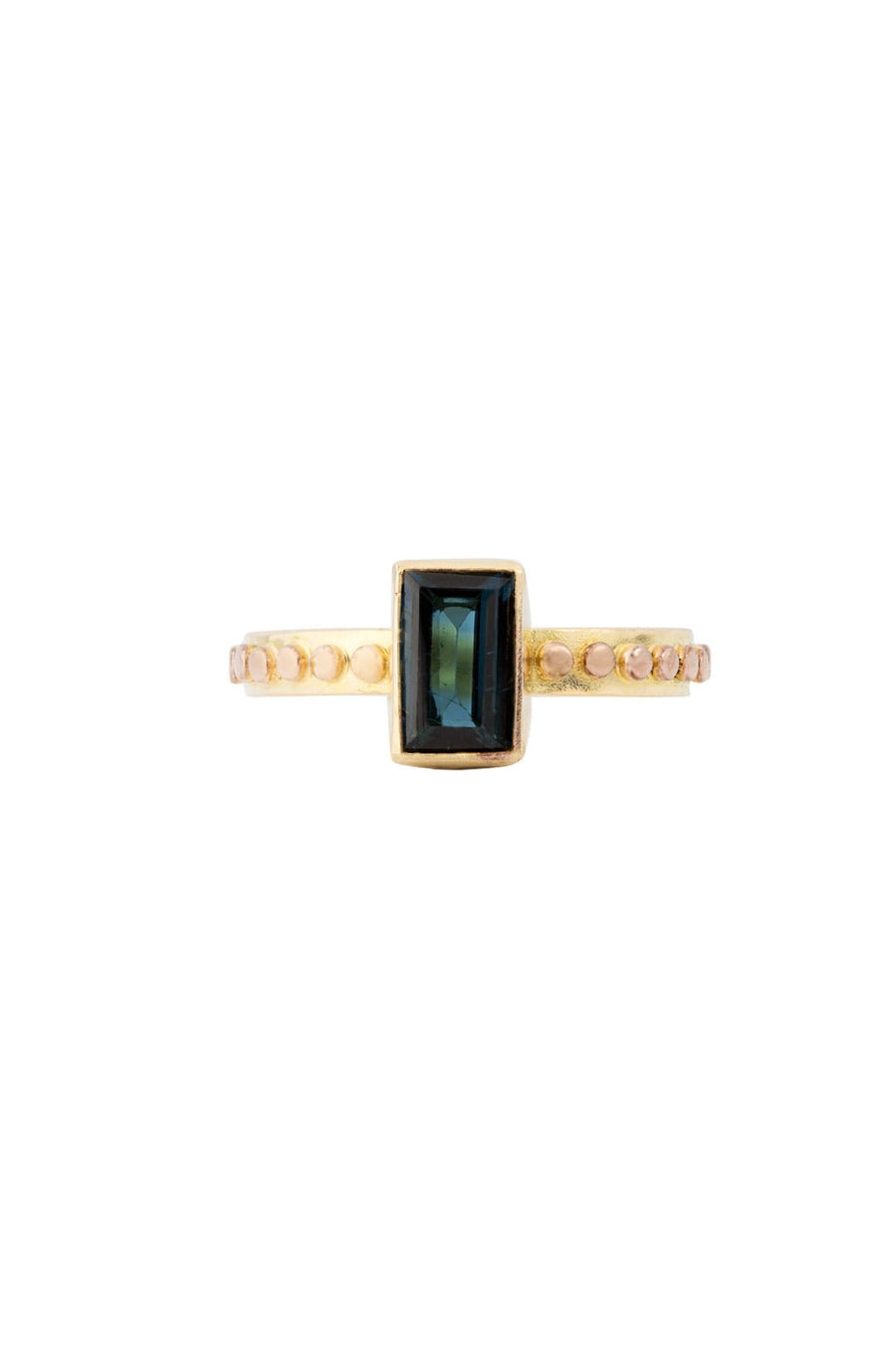 CASSIA 18KT GOLD TOURMALINE PEACOCK - Burning Torch Online Boutique
