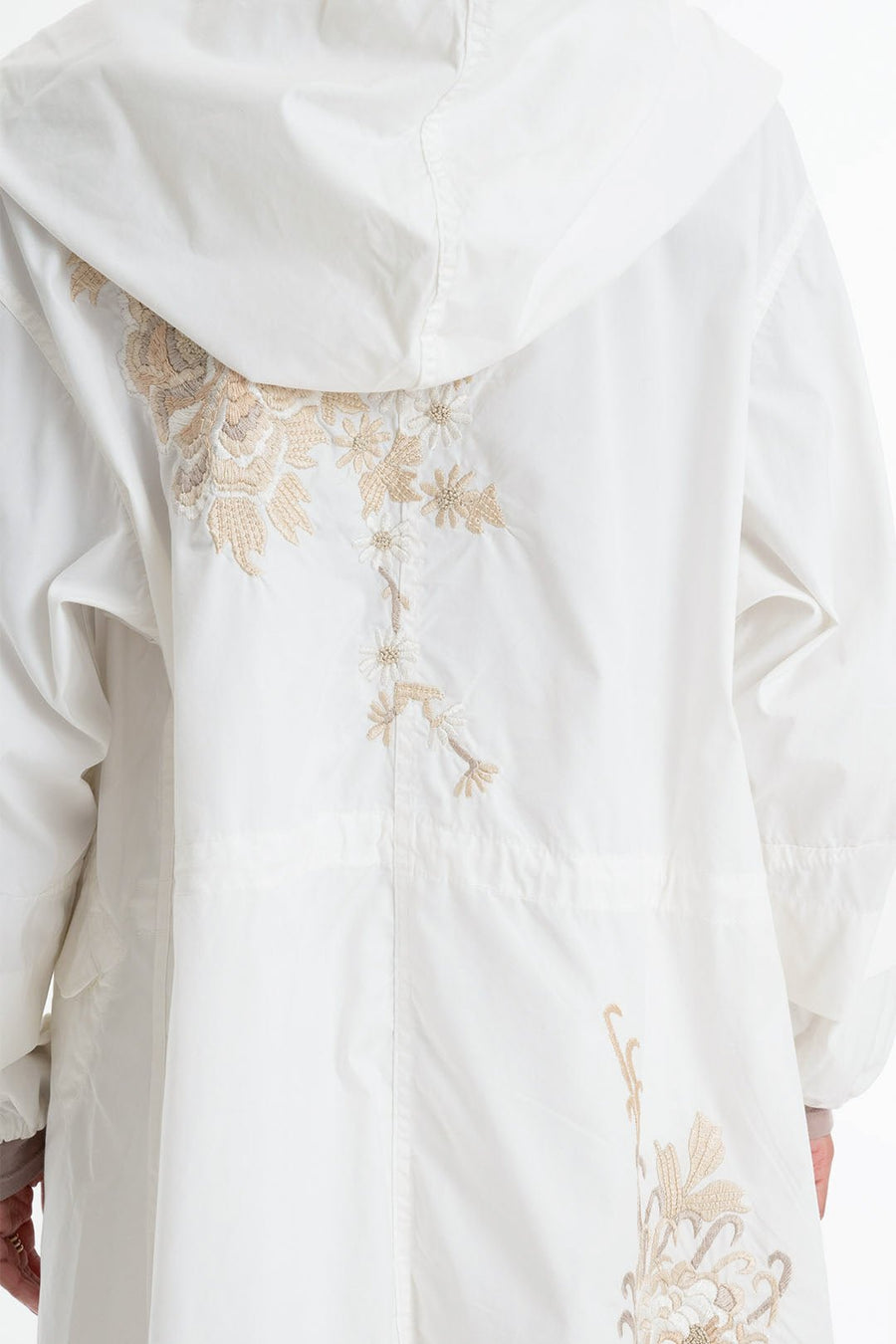 CATALINA EMBROIDERED COAT, WHITE - Burning Torch Online Boutique