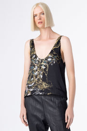 CHAMBERLAIN CAMI TOP, BLACK - Burning Torch Online Boutique